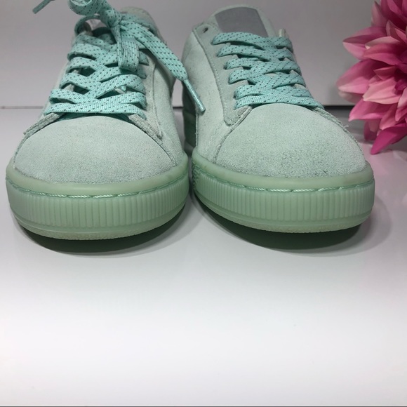 Puma Classic Sneaker Suede Teal size 8 - Picture 3 of 8